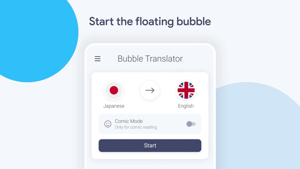 Any Language Bubble Screen Translate